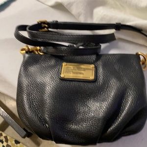 Marc by Marc Jacobs black leather crossbody